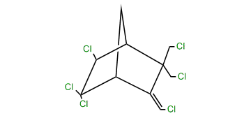 5,5,6-exo-8,9,10-Hexachlorocamphene